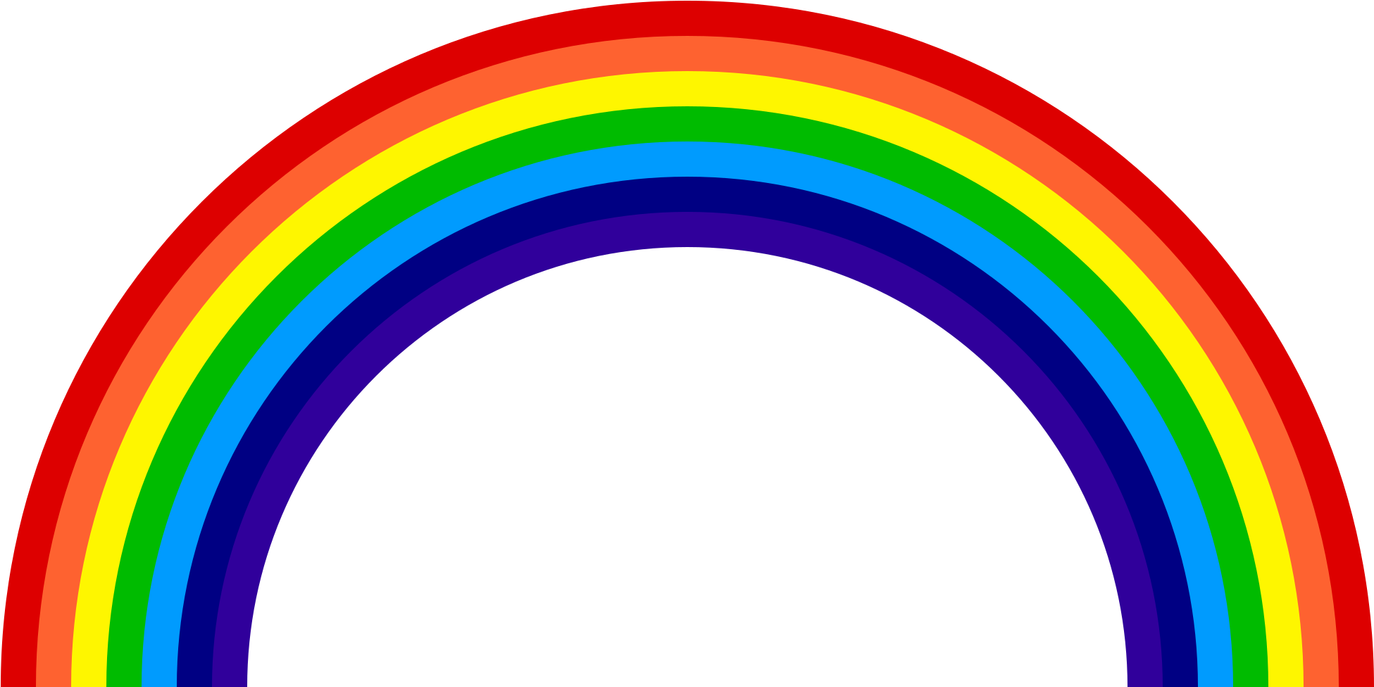 Roygbiv - Rainbow Nation Clipart (1200x600), Png Download