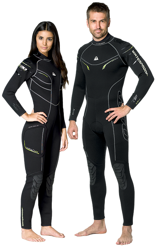 W30 Fullsuit - Waterproof Ladies 3mm Wetsuit Clipart (529x848), Png Download