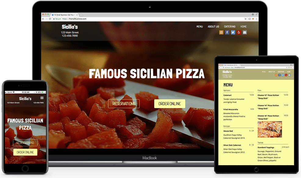 Restaurant Website Templates - Web Page Instructions Clipart (986x600), Png Download