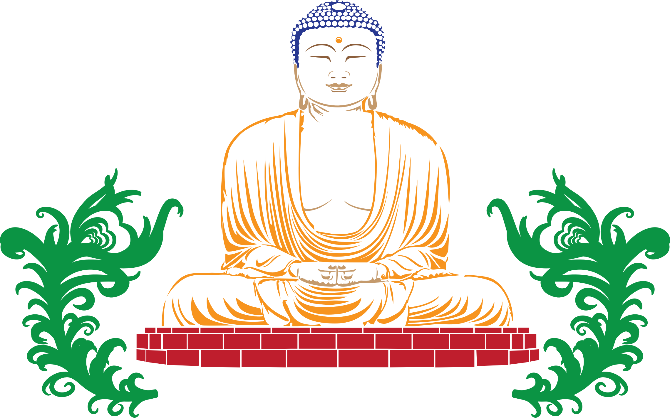 Vector Transparent Download Line Art Big Image Png - Buddha Quotes Vector Png Transparent Clipart (2280x1424), Png Download