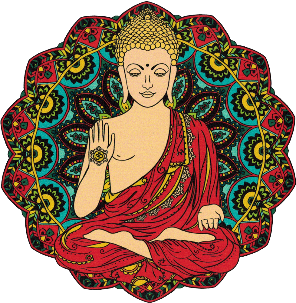 Gautama Buddha Yoga Meditation - Decal Clipart (978x1000), Png Download