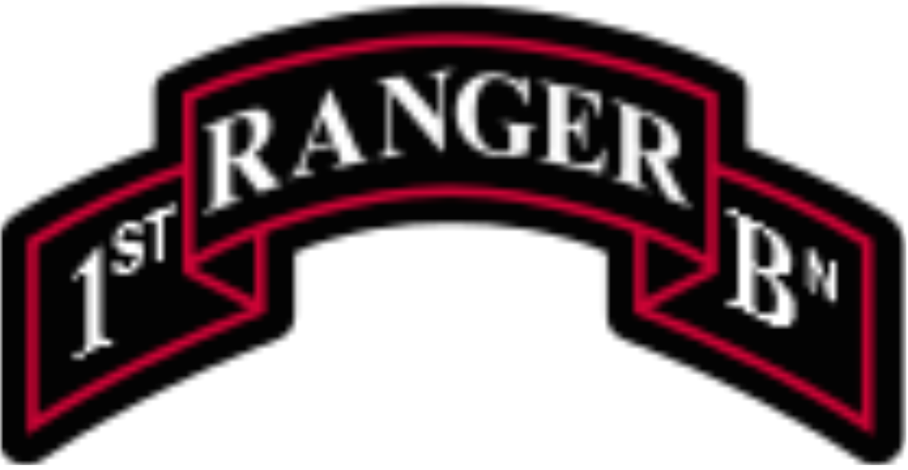 1 Ranger Battalion Shoulder Sleeve Insignia - Rstb 75th Ranger Regiment Clipart (1280x663), Png Download