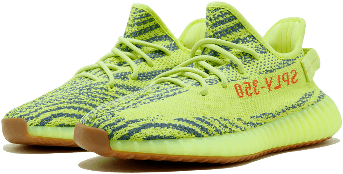 Adidas Yeezy Boost 350 V2 B37572 - Yeezy 350 V2 Frozen Yellow Clipart (1368x855), Png Download