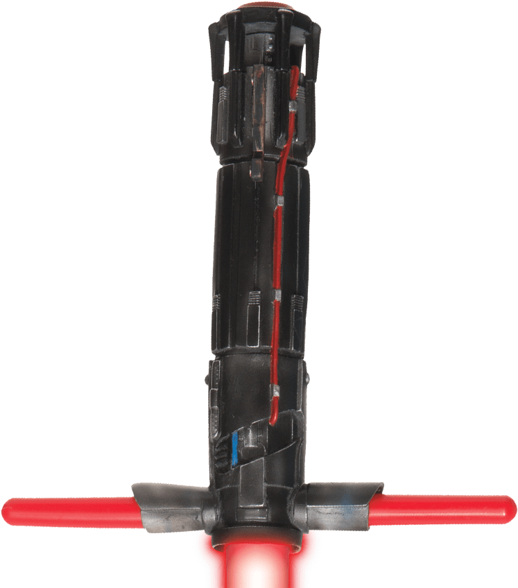Force Awakens Kylo Ren Crossguard Lightsaber - Sword Clipart (850x850), Png Download