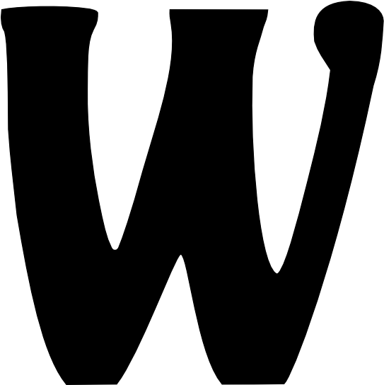 W Png - Logo Bass Warwick Clipart (880x880), Png Download