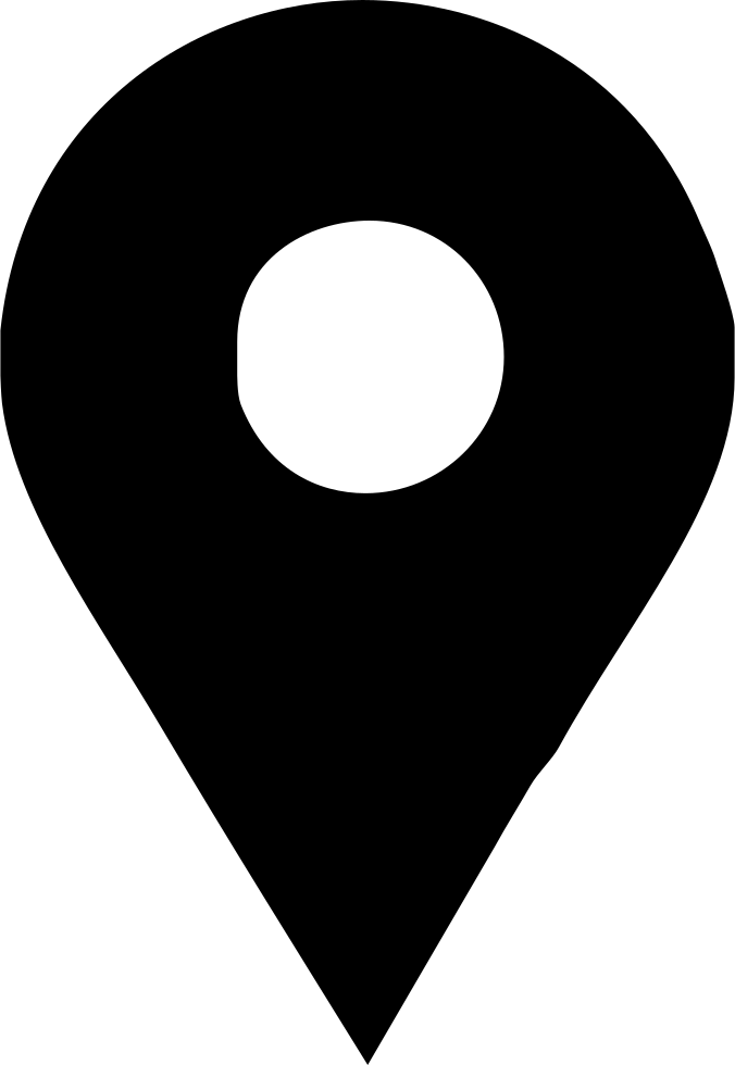 Facebook Places Svg Png Icon Free Download - Icon Location Svg Clipart (676x980), Png Download