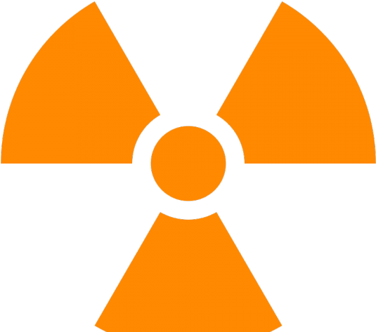 Biohazard Symbol Clipart Radioactive - Radiation Symbol No Background - Png Download (640x480), Png Download