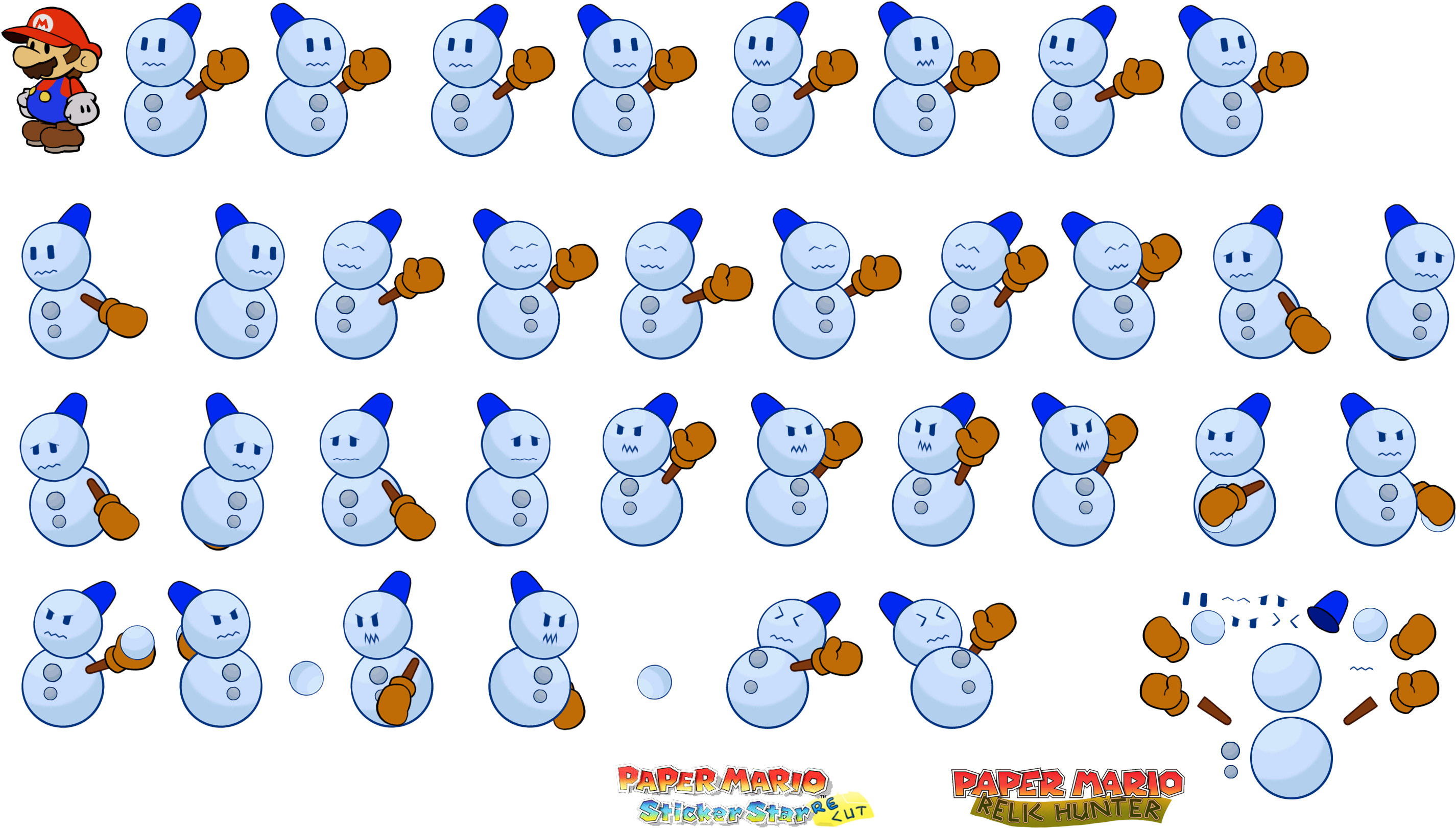 Dayzees Https - Paper Mr Blizzard Clipart (2888x1716), Png Download