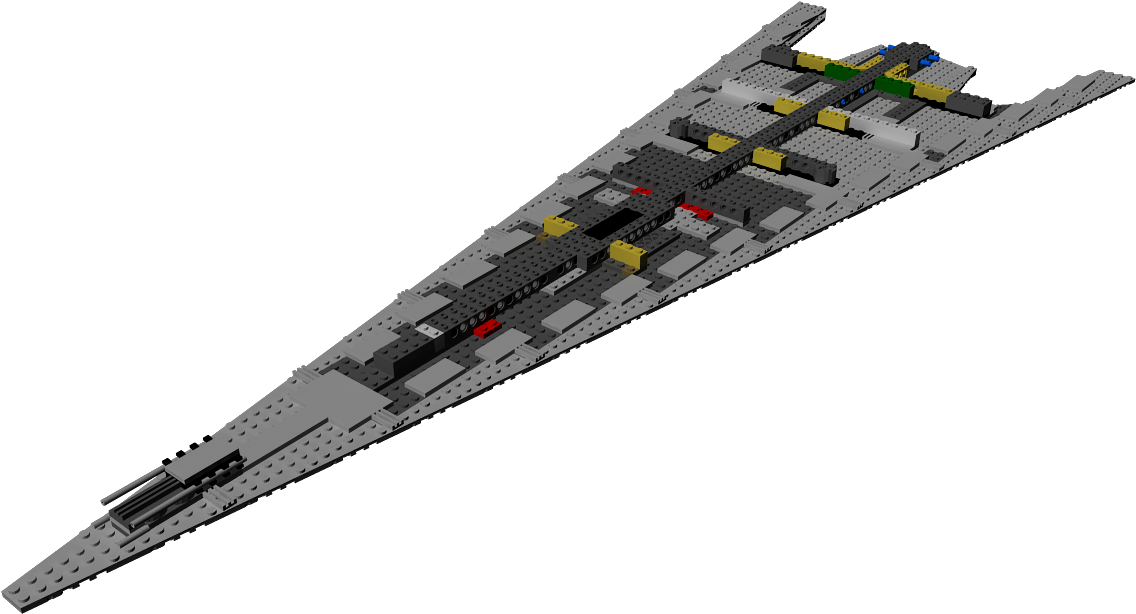 Lego Super Star Destroyer - Super Star Destroyer Transparent Clipart (1280x720), Png Download