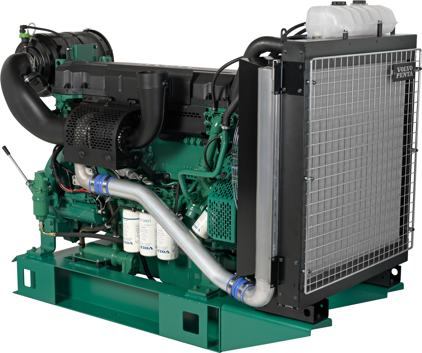 Tad1345ge - Volvo Penta Tad 1344 Ge Clipart (2324x1200), Png Download