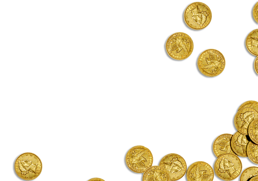 Coins - Coin Clipart (1500x777), Png Download
