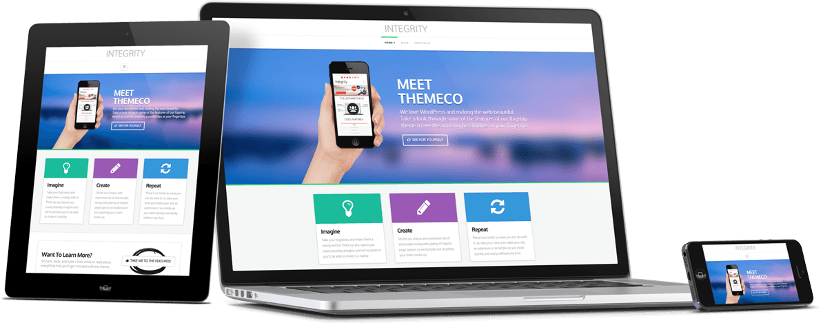 Responsive Png - Pagina Web Responsive Png Clipart (1194x469), Png Download