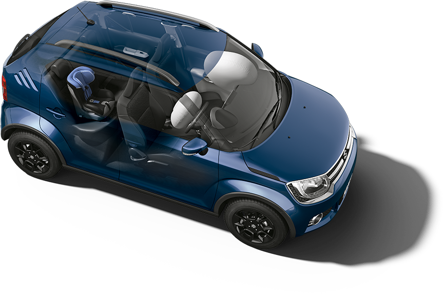 New Ignis With Advance Safety Features - Compact Sport Utility Vehicle Clipart (932x613), Png Download