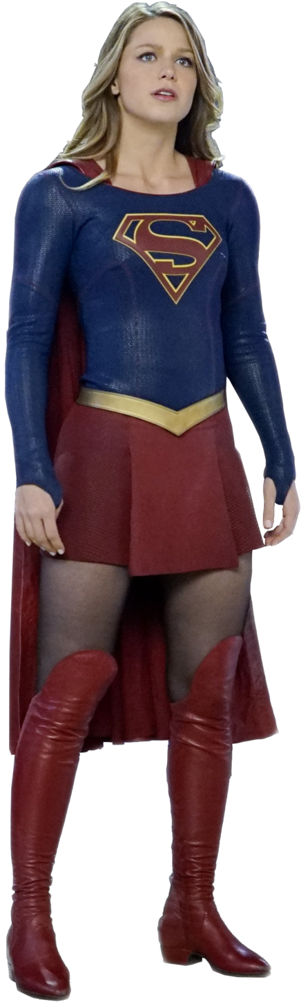 Supergirl By Buffy2ville - Supergirl Cw Png Clipart (540x1479), Png Download