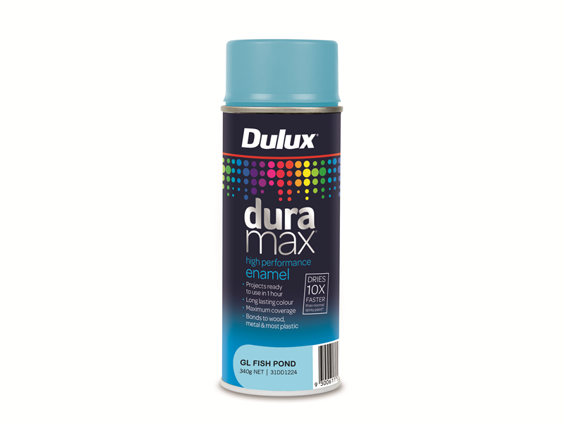 Dulux Duramax 340g Gloss Fish Pond Spray Paint Plastic Spray Paint Bunnings Clipart Large