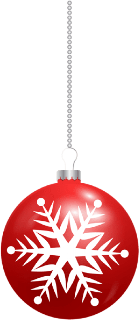 Christmas Ball With Snowflake Png - Silver Christmas Snowflake Png Clipart (480x1075), Png Download