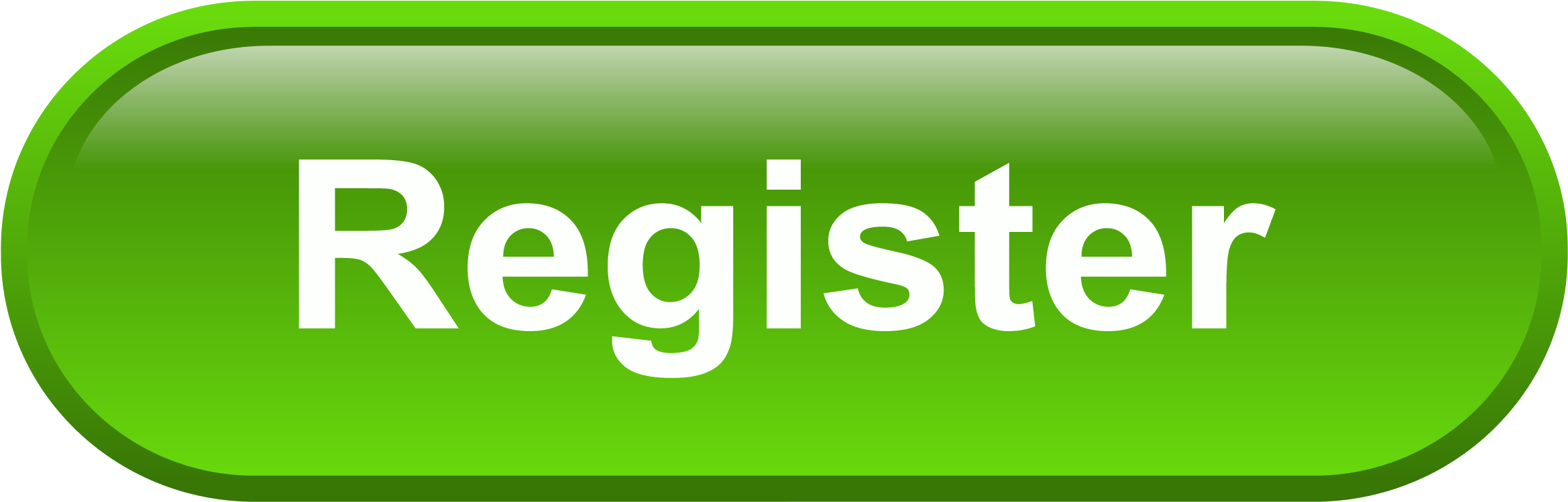 Info Button1 Register Button1 - Register Button Green Png Clipart (2400x810), Png Download