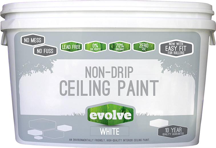 Evolve Non-drip Ceiling Paint - Evolve Paint Clipart (1088x816), Png Download