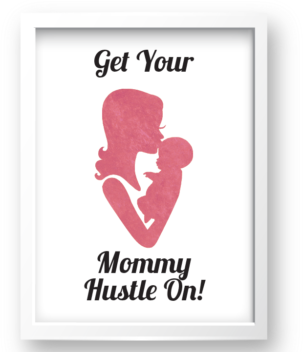 Free Printable Get Your Mommy Hustle On In Pink 2 From - Alejandro Del Toro Clipart (721x721), Png Download