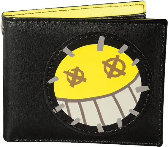 Overwatch Junkrat Black Bifold Wallet - Billetera Overwatch Clipart (600x600), Png Download