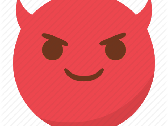 Devil Clipart Devil Emoji - Smiley - Png Download (640x480), Png Download