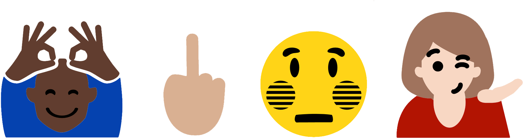 Emoji - Emojis Gang Gang Clipart (1920x583), Png Download