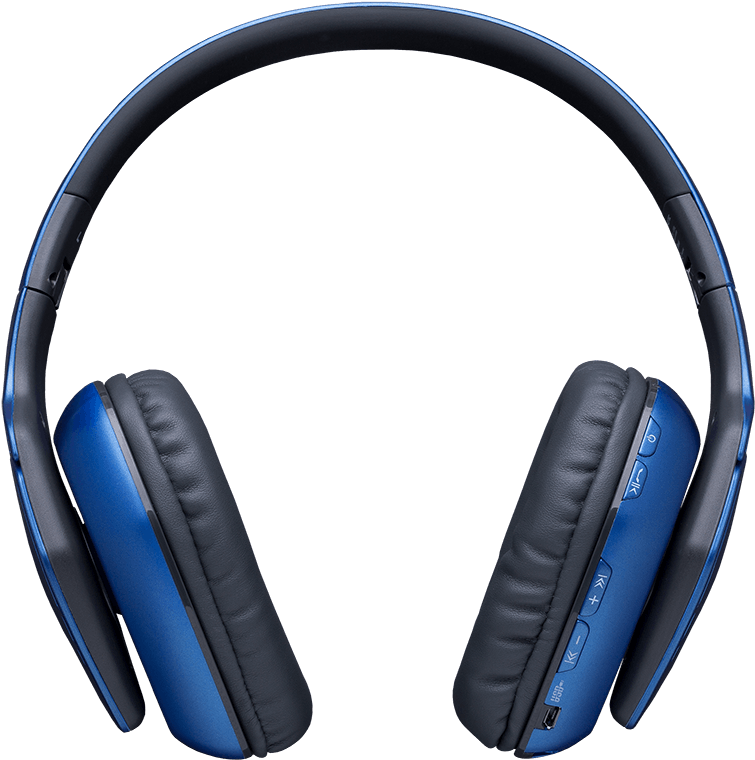 123 - Blue Headphones Png Clipart (800x800), Png Download