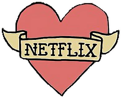 Aesthetic Clipart Heart Png - Aesthetic Netflix Png Transparent Png (590x568), Png Download