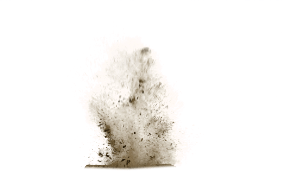 Sand Explosion Png Clipart (1024x576), Png Download