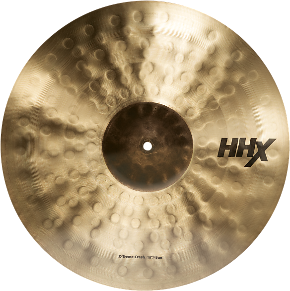 Sabian 18" Hhx X-treme Crash Cymbal - Sabian Hhx Crash 18 Clipart (616x620), Png Download