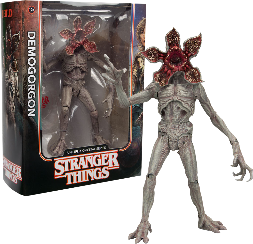 Demogorgon 10” Deluxe Action Figure - Stranger Things Demogorgon Figure Clipart (1033x996), Png Download