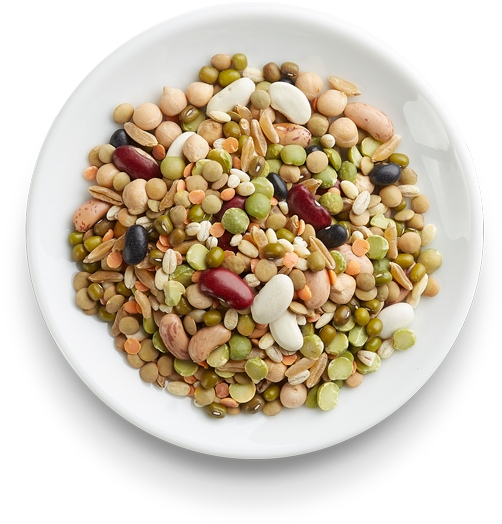 Kamut® Vegetable Soup - Cranberry Bean Clipart (600x600), Png Download