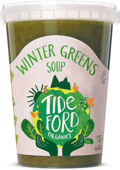 Winter Greens Soup - Tideford Organics Clipart (515x700), Png Download