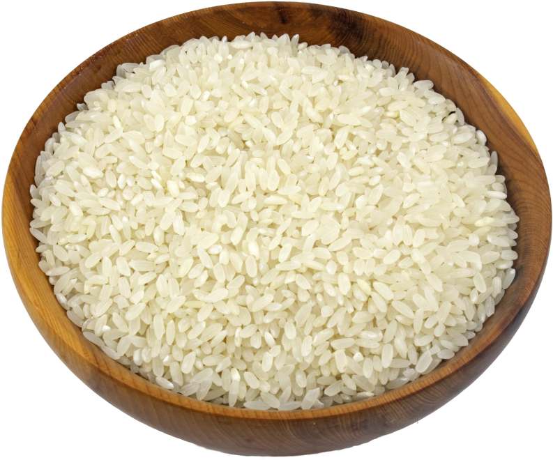 Organic Medium Grain White Rice 2kg Clipart (793x660), Png Download