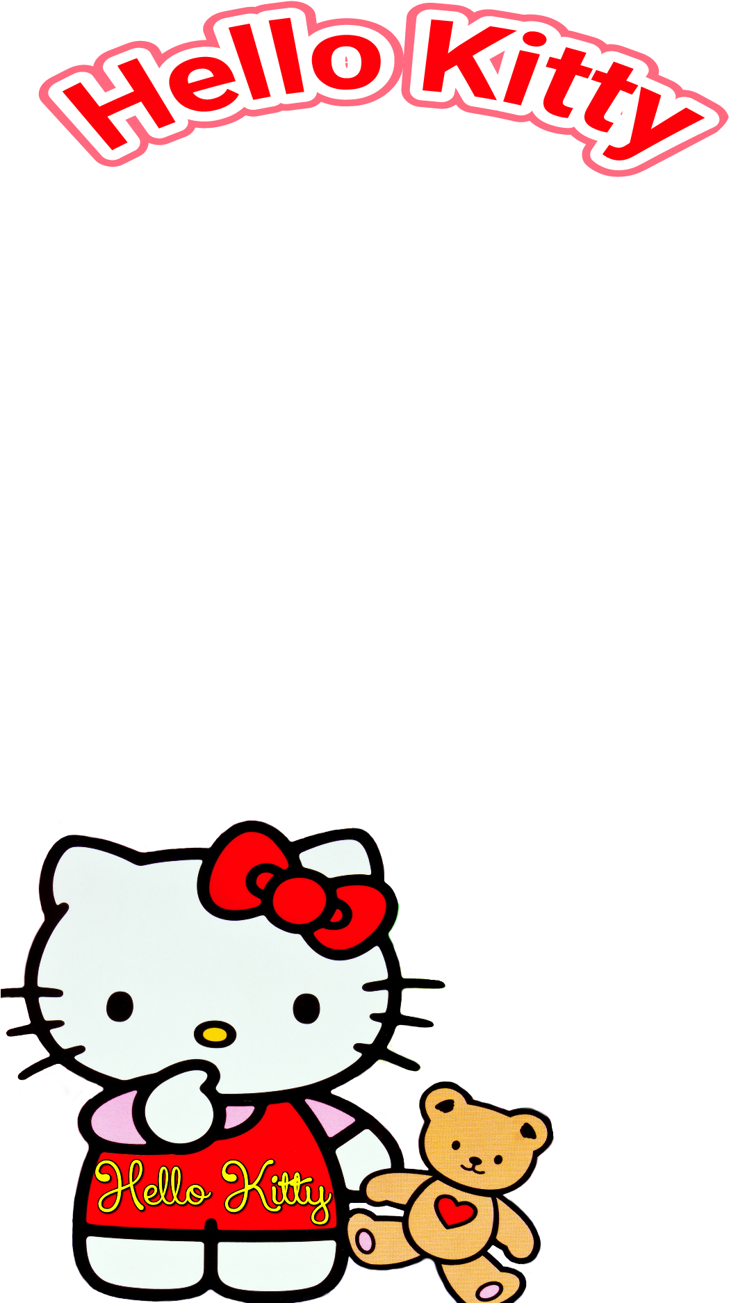 Snapchat Filters Clipart Cow - Hello Kitty Sticker Whatsapp - Png Download (1080x1920), Png Download