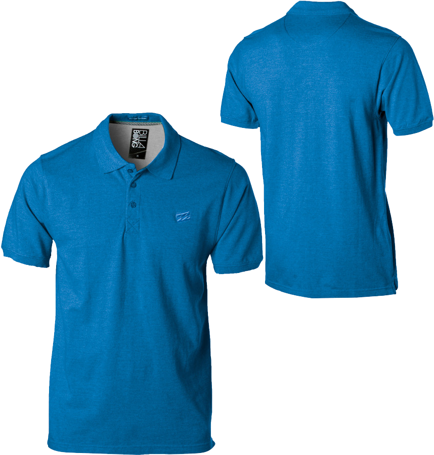 Download Png Image - Mockup Polo Shirt Blue Clipart (900x900), Png Download