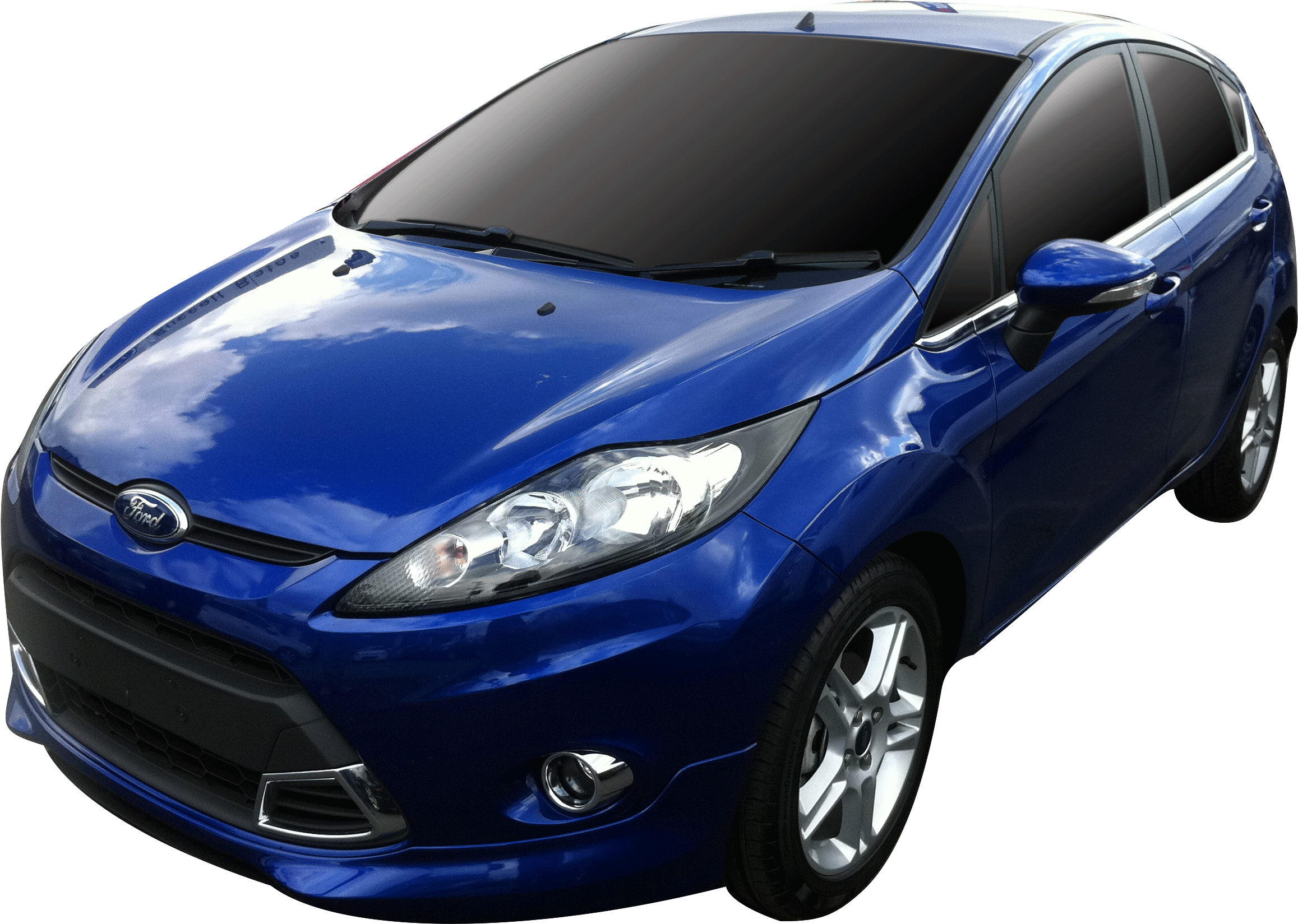 Your Windshield Is Key - Ford Fiesta Clipart (2592x1936), Png Download