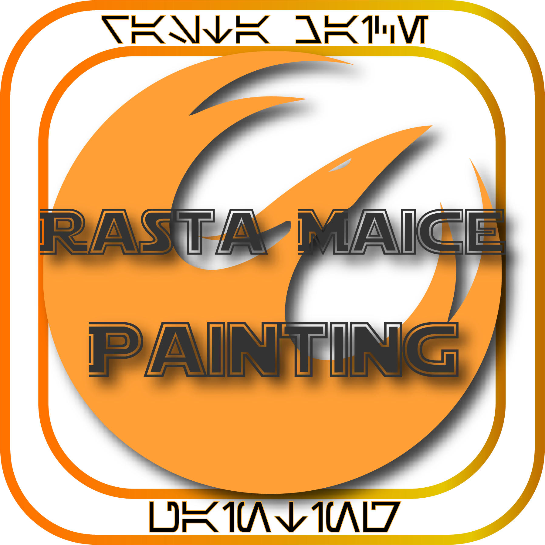 Rasta Maice Painting Clipart (1796x1796), Png Download