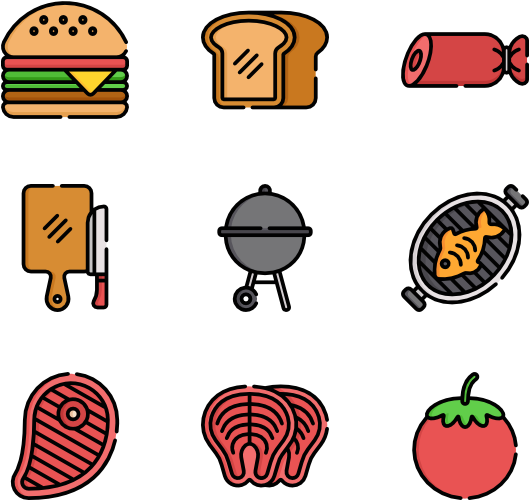 Bbq Clipart (600x564), Png Download