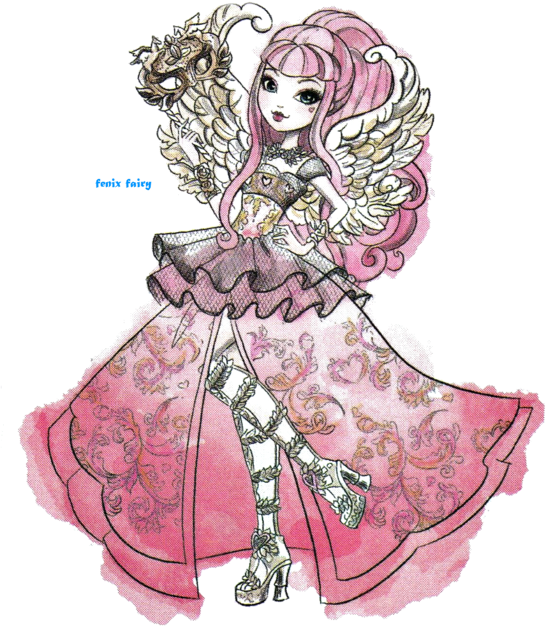Ever After High Thronecoming - Ca Cupid Ever After High Thronecoming Clipart (806x990), Png Download
