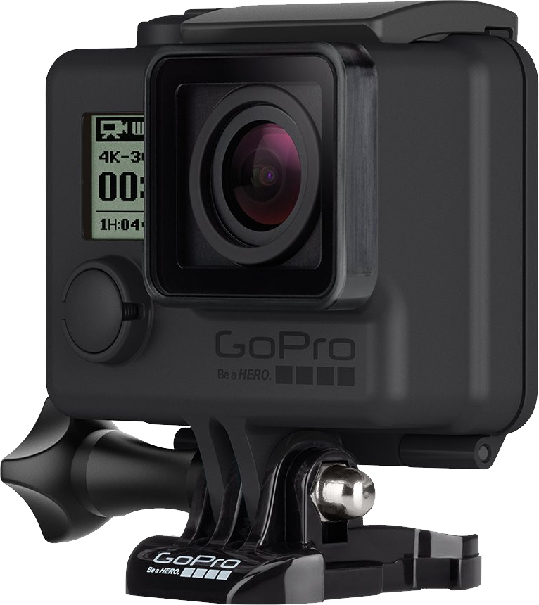 Gopro Action Camera - Go Pro Camera Png Clipart (766x860), Png Download