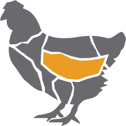 Chicken Wing - Chicken Breast Clip Art - Png Download (601x601), Png Download