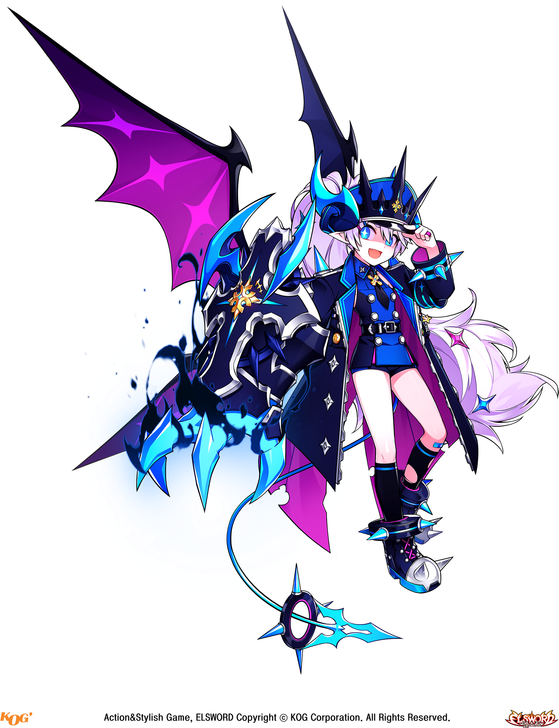 Elsword Lu - Catastrophe / Timoria Minecraft Skin