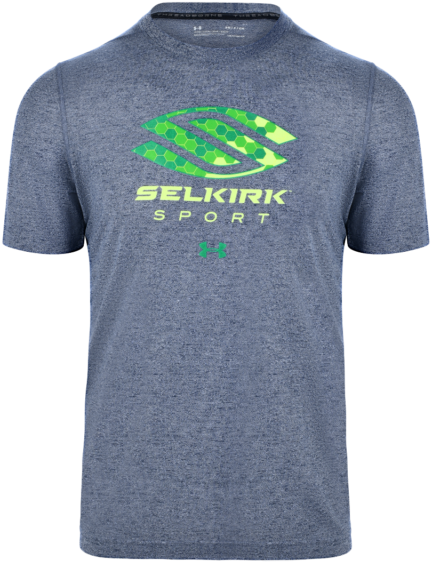 Selkirk Sport Ua Performance Men's T-shirt By Under - เสื้อ ยืด คอวี สี ส้ม Clipart (640x640), Png Download