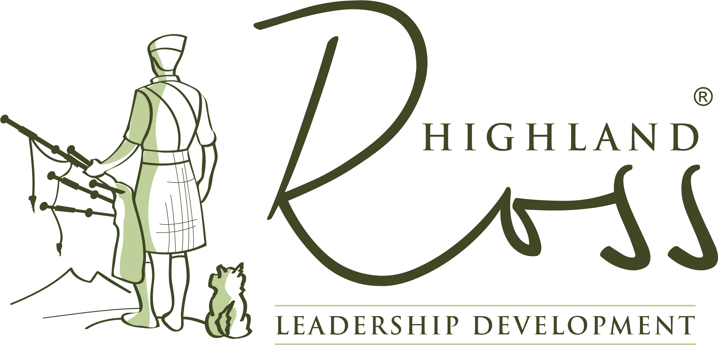 Highland Ross - Illustration Clipart (2500x1294), Png Download