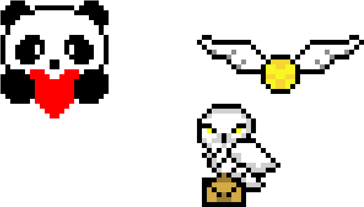 Panda Heart - Cartoon Clipart (1080x710), Png Download