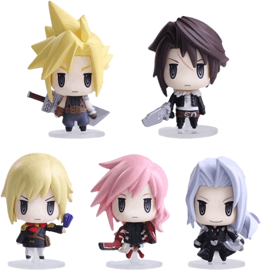 Trading Arts Mini's Series 1 Blind Box - Final Fantasy Trading Arts Kai Set Of 5 Clipart (600x600), Png Download