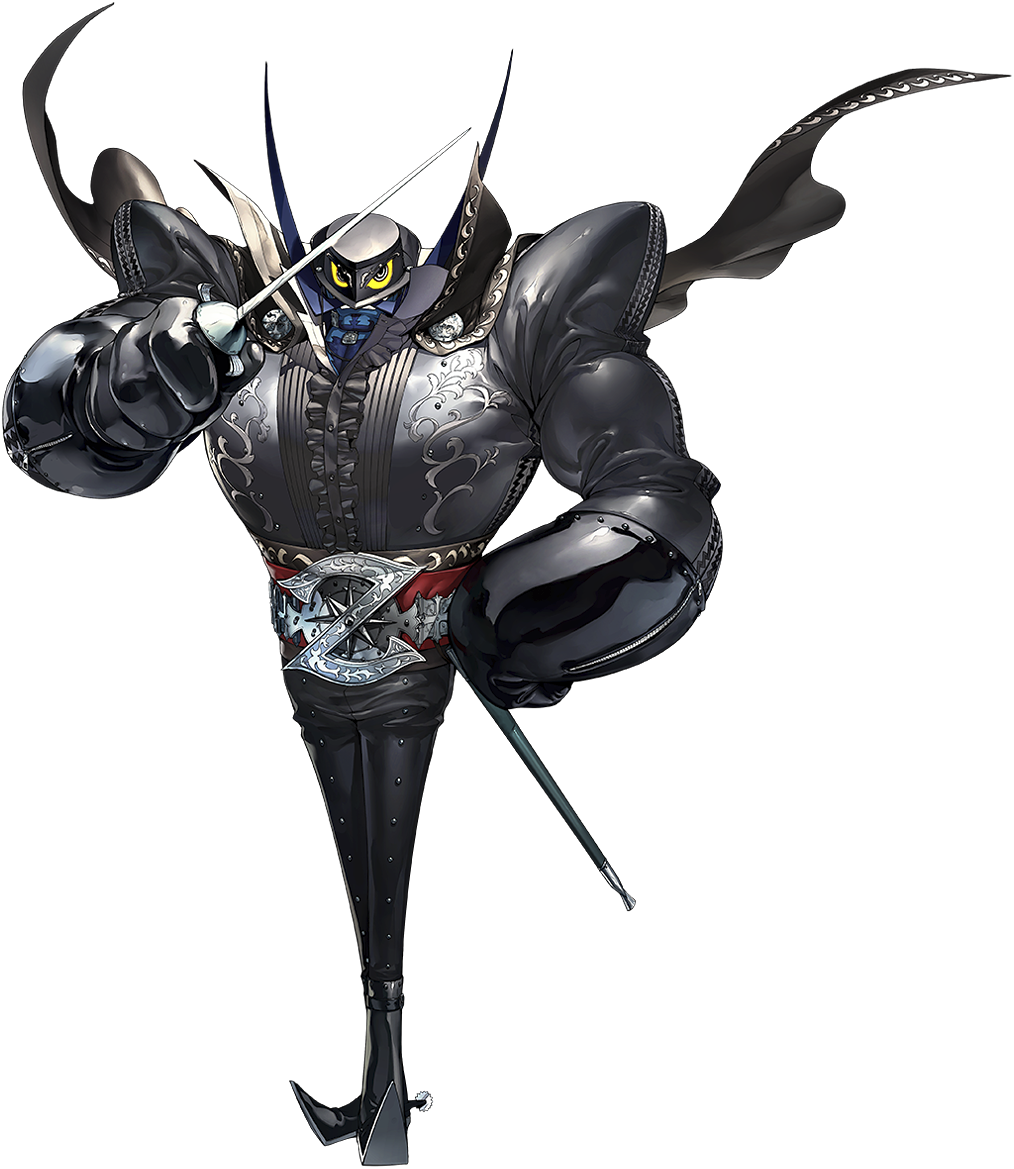 Zorro Persona - Persona 5 Morgana Persona Clipart (1014x1169), Png Download