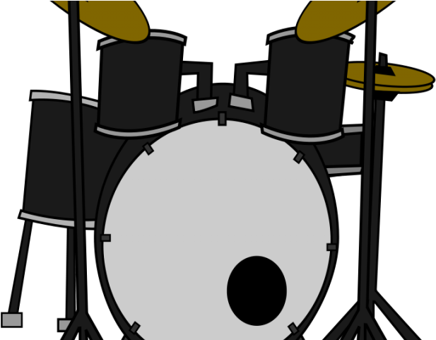 Christmas Ribbon Clipart Drum - Drums Clipart - Png Download (640x480), Png Download