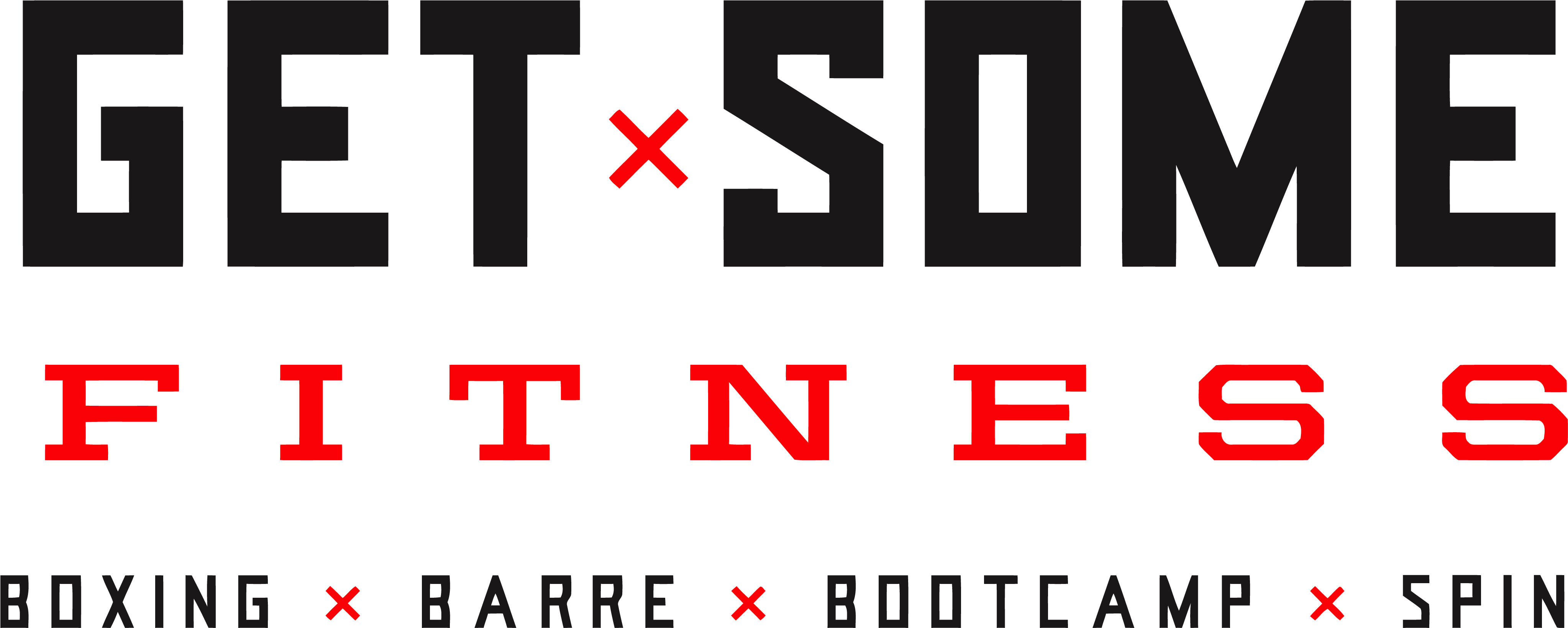 Get Some Fitness - Graphic Design Clipart (4790x1942), Png Download